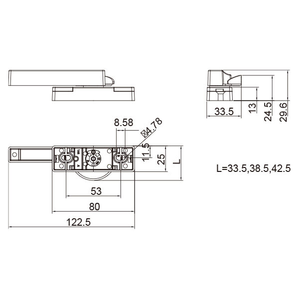 Tay nắm cửa nhôm LP-YYS2 Ban-ve-ki-thuat-LP-YYS2