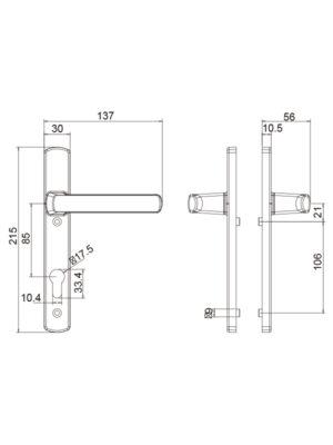 Top 5 Tay Nắm Cửa Nhôm Đẹp Cho Cửa Đi Tay nắm cửa nhôm đẹp (2)