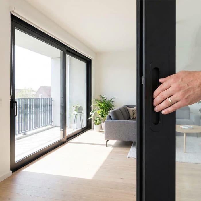 Top 8+ Tay nắm cửa lùa nhôm kính đẹp, trượt êm, chống kẹt Tay nắm chữ D và tay nắm âm chuyên dụng cho hệ cửa lùa nhôm kính hiện đại